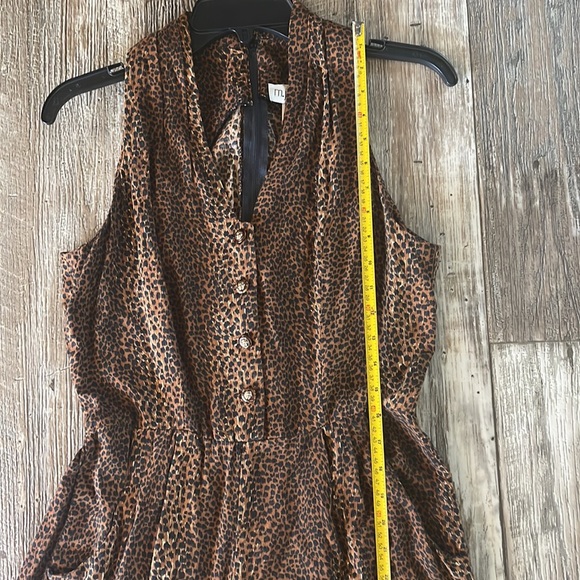 M.J.Carroll leopard Print Jumpsuit, Size 5-6 - Picture 14 of 17